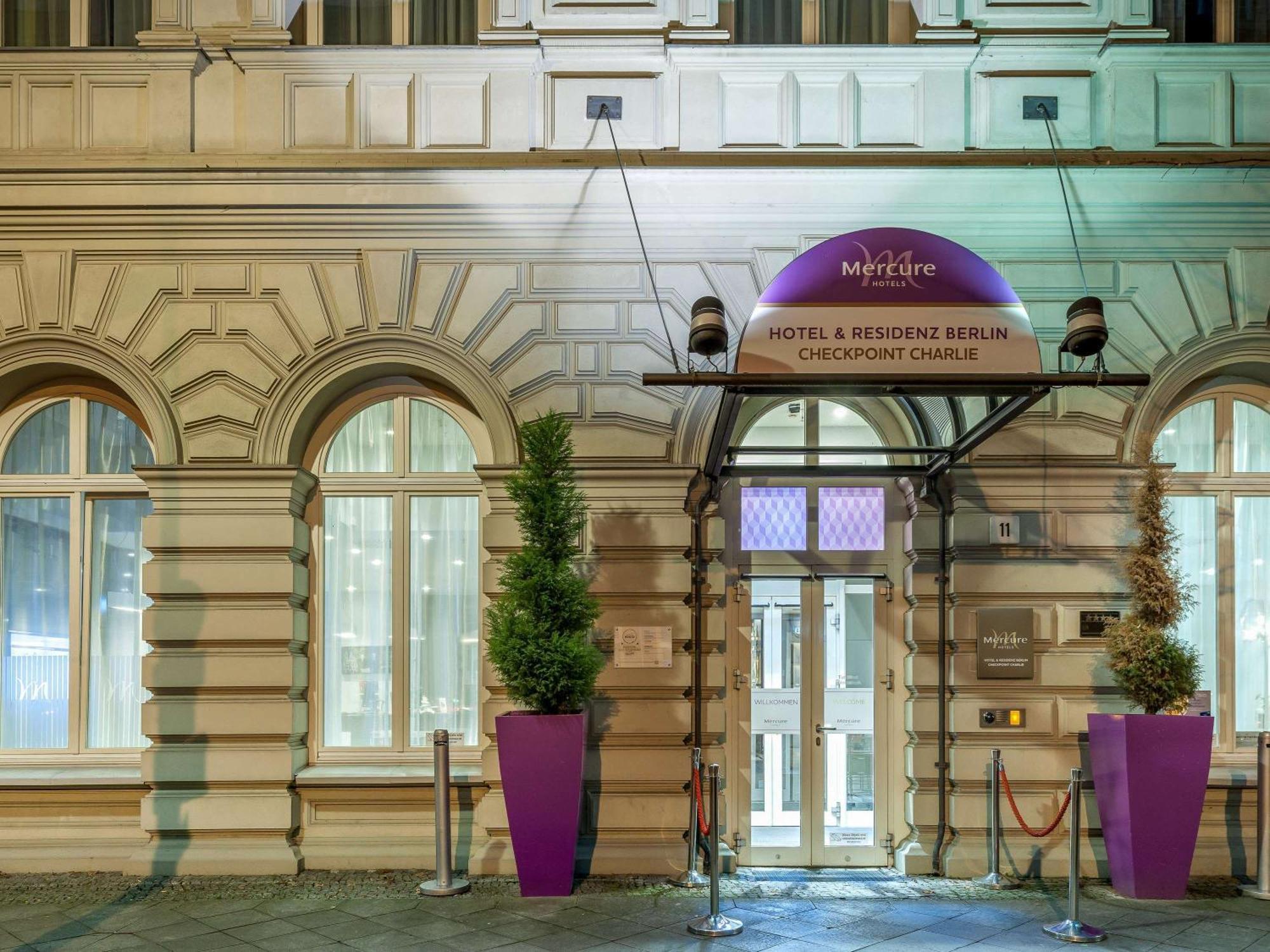 Mercure Hotel & Residenz Berlin Checkpoint Charlie Esterno foto